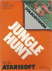 Jungle Hunt Colecovision US box art